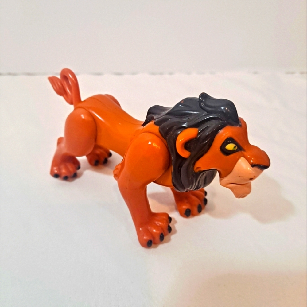 Vintage Burger King Disney The Lion King Uncle SCAR Action Figure Toy